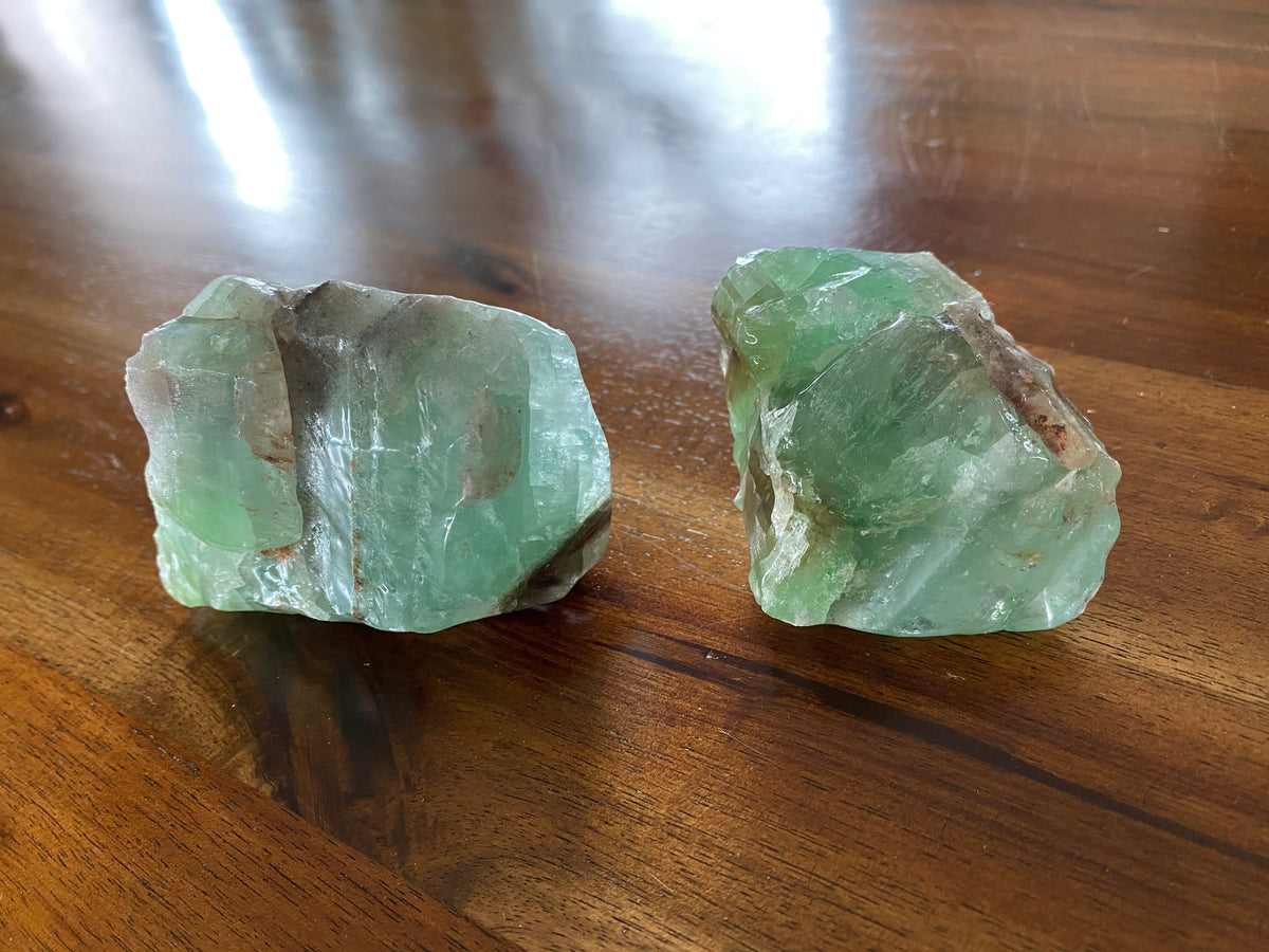 Green calcite online ring