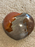 Polychrome Jasper Hearts Large