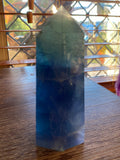 Blue Fluorite Tower