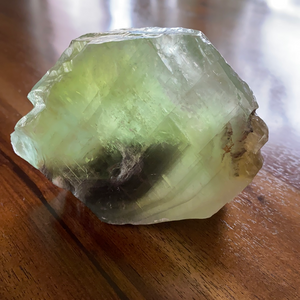 Green Calcite Natural Freeform