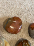 Polychrome Jasper Hearts Large