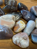 Pink Botswana Agate Tumble Stones