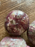 Pink Tourmaline Palmstones