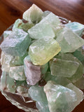 Green Calcite Tumble Stones