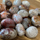 Red Crazy Lace Agate Tumbles Stones
