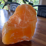 Orange Calcite Natural Freeform XL