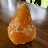 Orange Calcite Natural Freeform XL