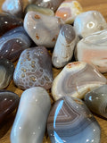 Pink Botswana Agate Tumble Stones