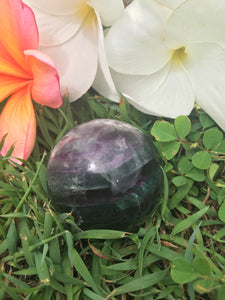 Rainbow Fluorite Sphere