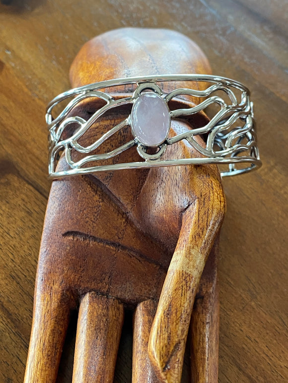 Rose Quartz Cuff