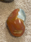 Polychrome Jasper Hearts Large