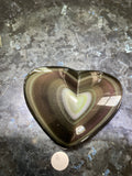 Rainbow Obsidian Hearts