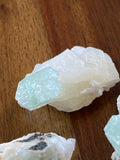 Green Apophyllite Points & Clusters