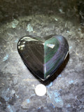 Rainbow Obsidian Hearts