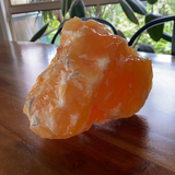 Orange Calcite Natural Freeform XL