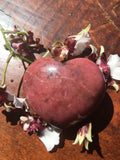 Rhodonite Polished Heart